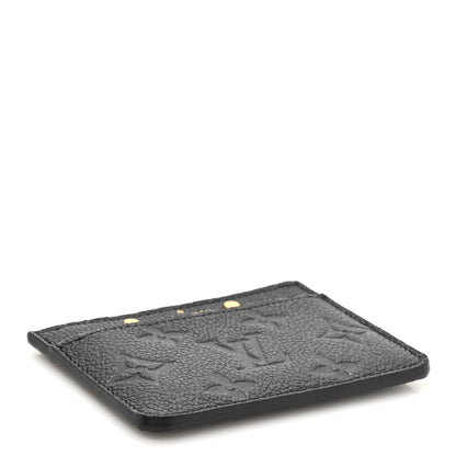 Louis Vuitton Empreinte Card Holder Black 4 of 7