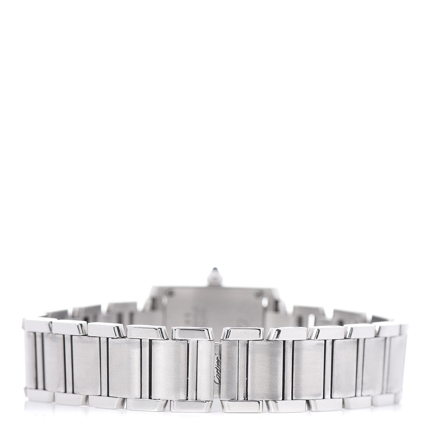 Stainless Steel 20mm Tank Francaise Quartz Watch