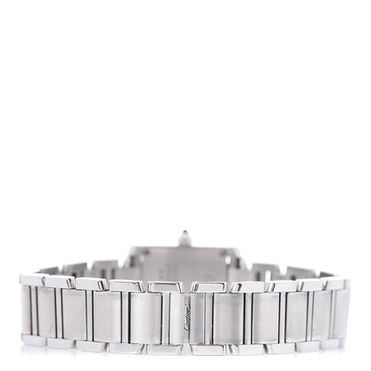 Cartier Stainless Steel 20mm Tank Francaise Quartz Watch 4 of 5