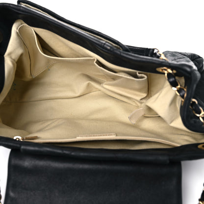 Chanel Iridescent Calfskin Medium Chic Quilt Flap Black 4 of 20