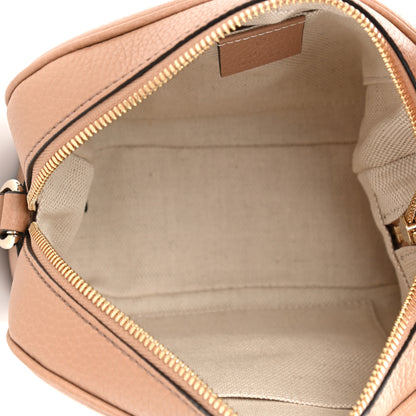 Gucci Pebbled Calfskin Small Soho Disco Bag Camelia 5 of 11