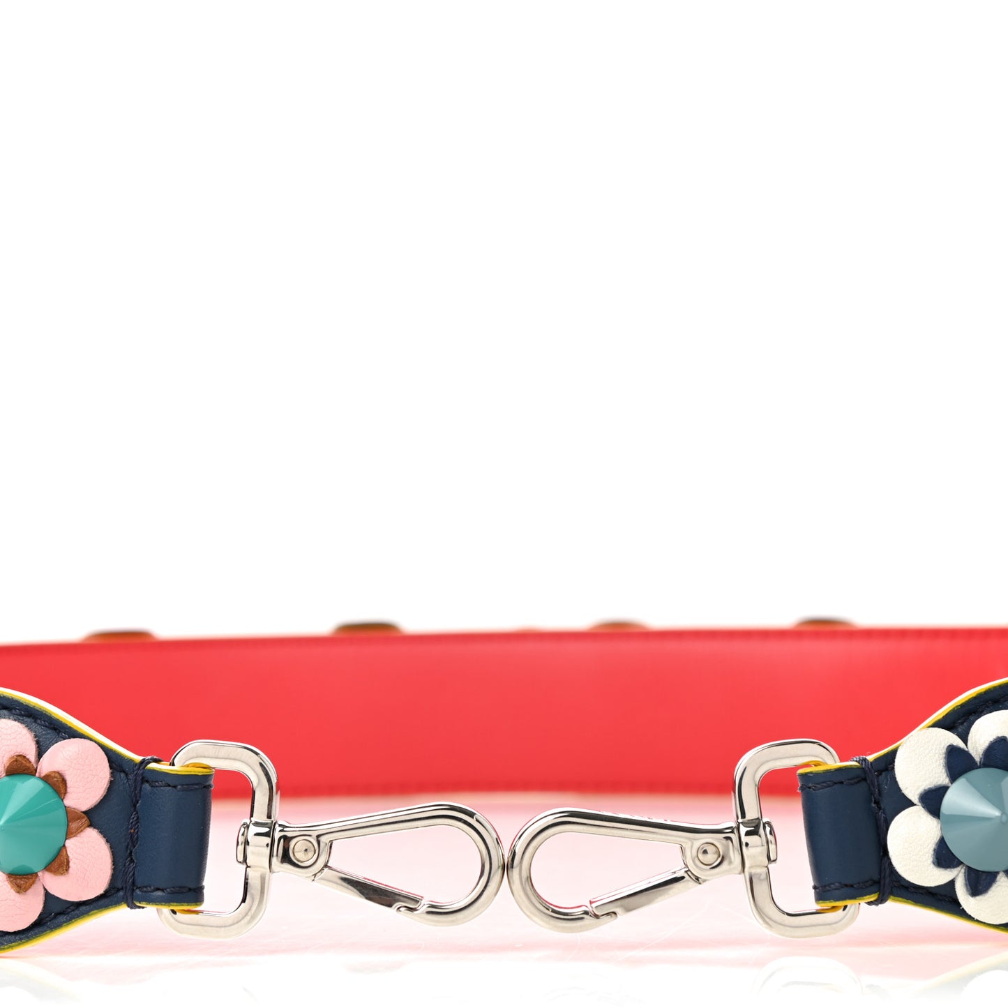 Vitello Dolce Flowerland Studded Strap You Blue Corallo Multicolor