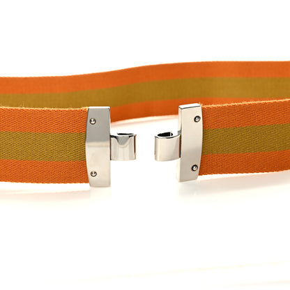 Gucci Canvas Web Shoulder Strap Orange 3 of 3