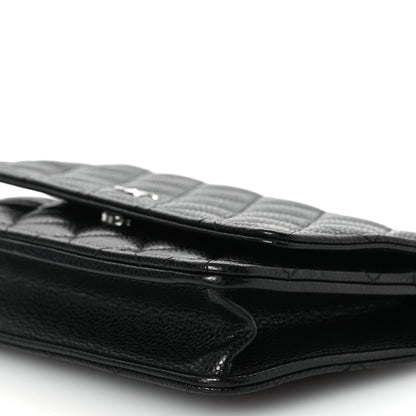 Chanel Caviar Quilted Wallet on Chain WOC Black 11 of 13
