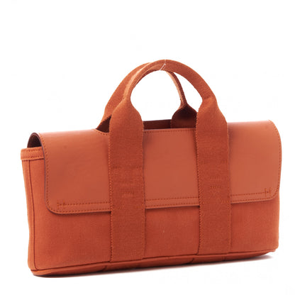 Hermes Chevron Herringbone Swift Long Valparaiso PM Potiron 3 of 8