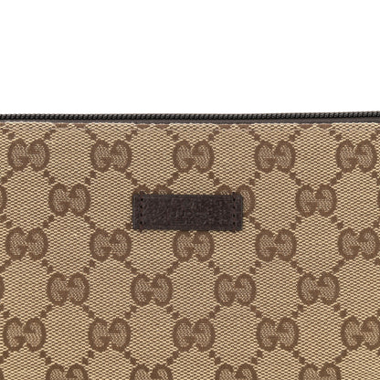 Gucci Monogram Pretty Boat Pochette Brown 8 of 11
