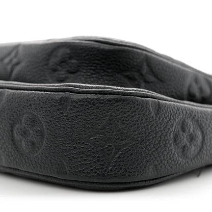 Louis Vuitton Empreinte Monogram Giant Multi Pochette Accessories Black 10 of 14