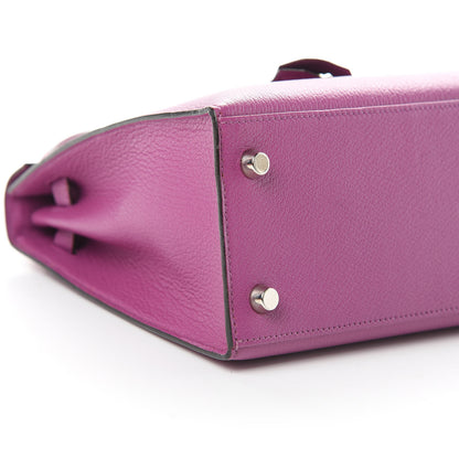 Hermes Chevre Mysore Kelly Sellier 25 Cyclamen 9 of 14