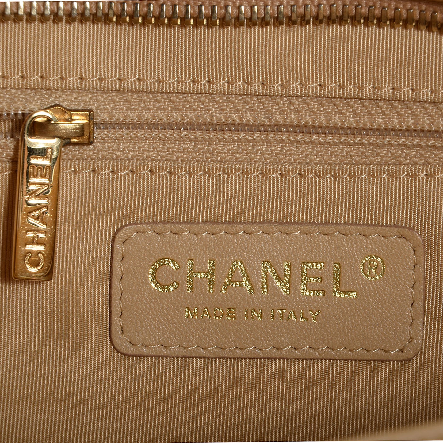 Caviar Quilted Small Bowler Beige