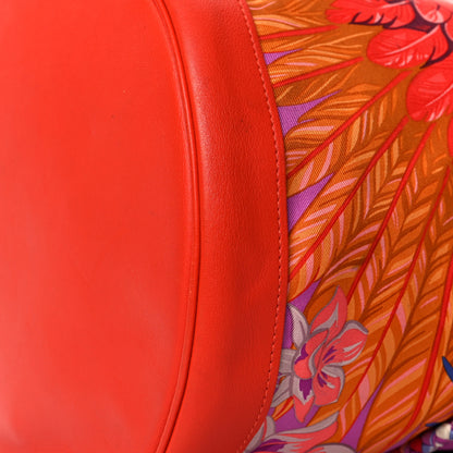 Hermes Silk Swift Flamingo Party Soie Cool Capucine 8 of 10