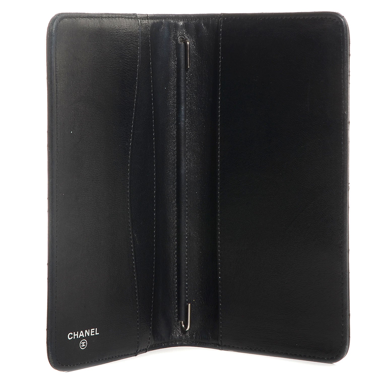 Chanel Lambskin Medium Agenda Cover Black 5 of 7