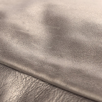 Prada Metallic Soft Calfskin Two Pocket Hobo Fumo Mordore 13 of 18