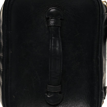 Chanel Lambskin Vanity Cosmetic Case Black 17 of 21