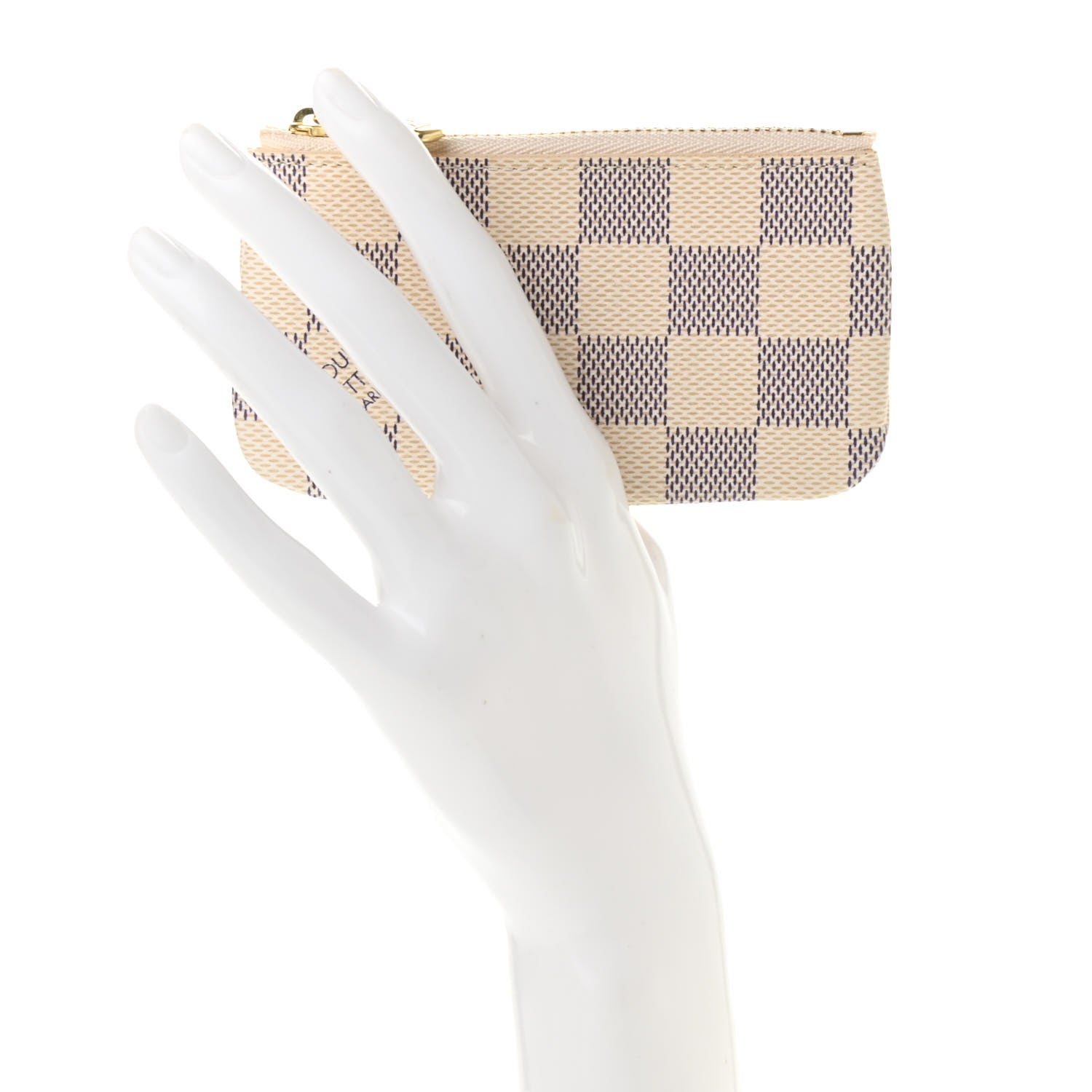 Louis Vuitton Damier Azur Key Pouch 2 of 7