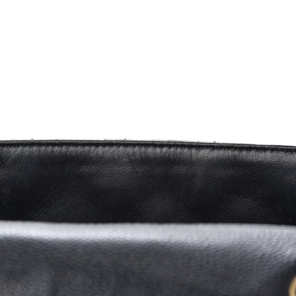 Chanel Caviar Quilted Jumbo Single Flap Black 12 of 15