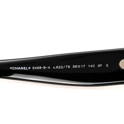 Chanel Acetate Polarized CC Sunglasses 5468-B-A Black 5 of 8
