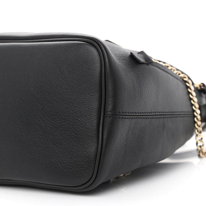 Chloe Suede Calfskin Small Faye Backpack Black 11 of 13