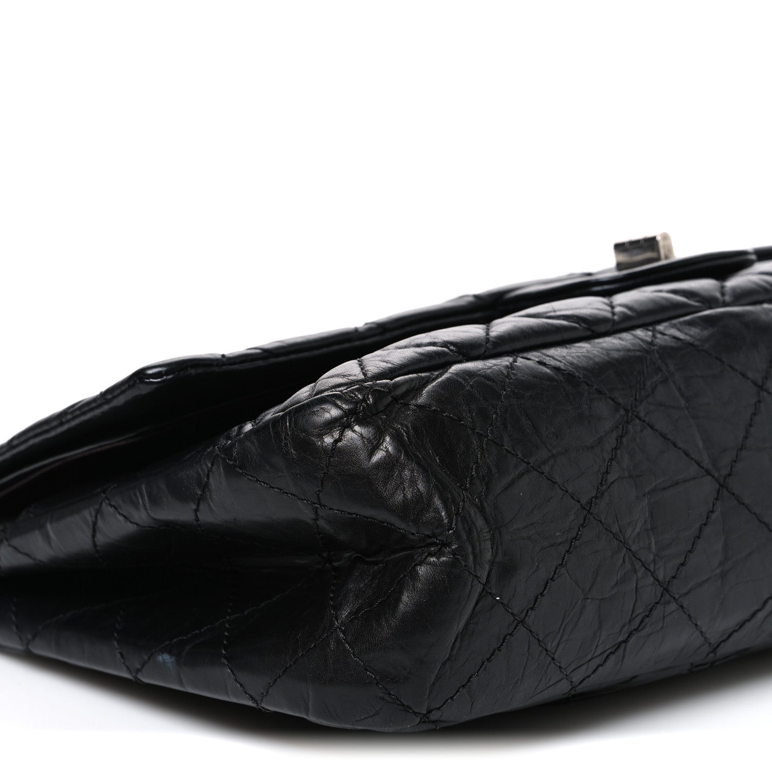 Chanel Aged Calfskin Quilted 2.55 Reissue 226 Flap Black 9 of 11
