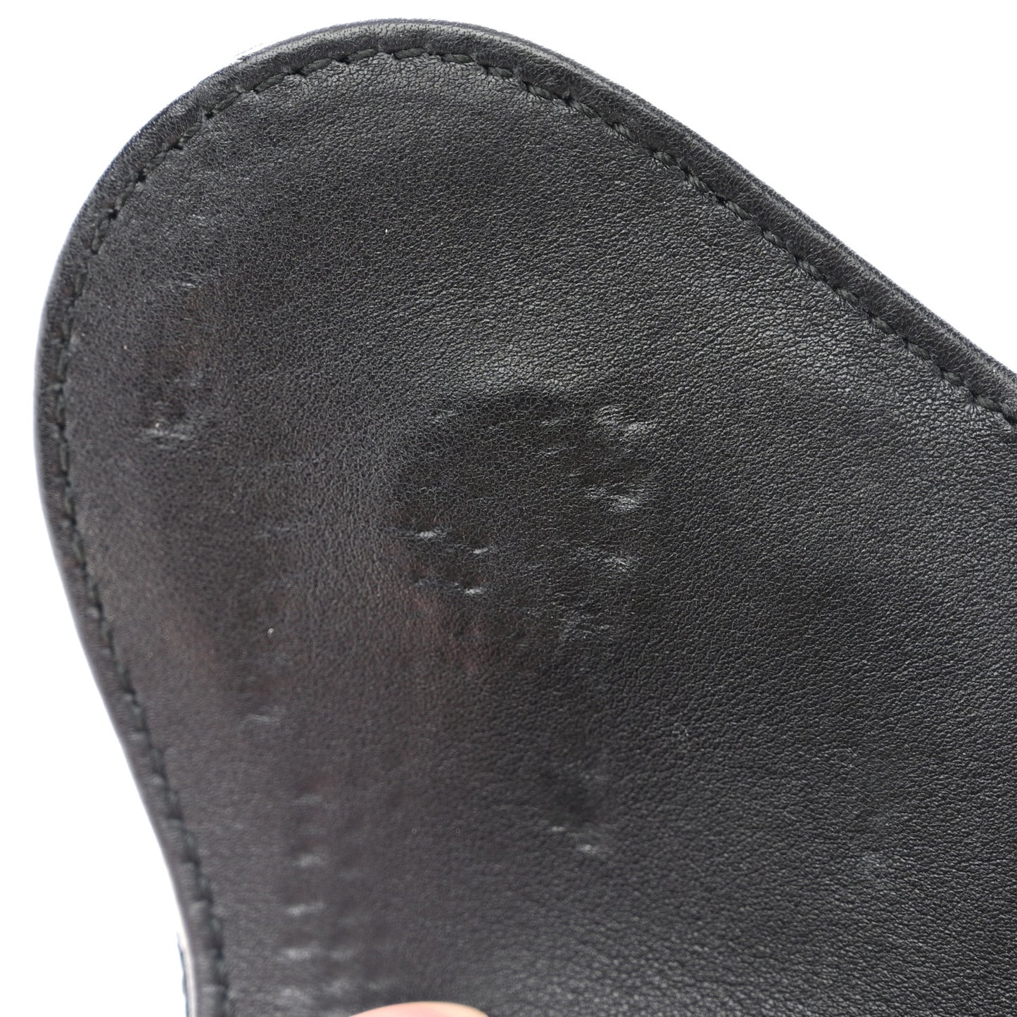 Canvas Embroidered Mini Saddle Bag Multicolor