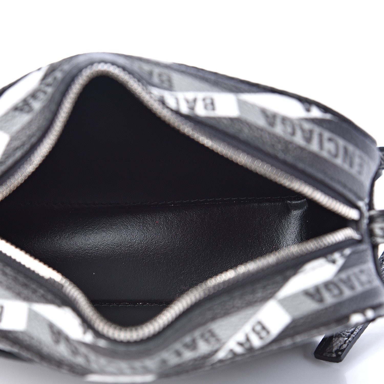 Balenciaga Coated Canvas Losange Monogram XS Camera Bag Black Grey 4 of 8
