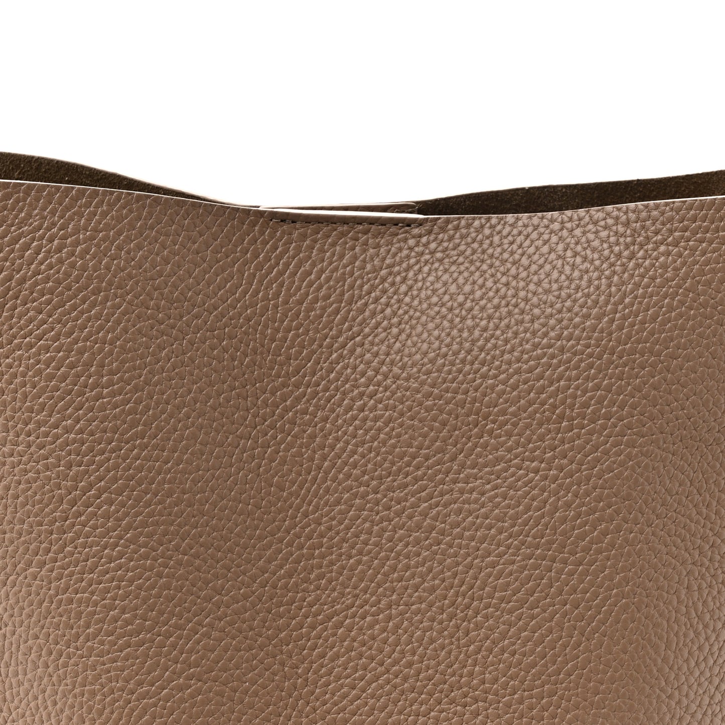 Pebbled Calfskin Small Everyday Cabas Biscotto