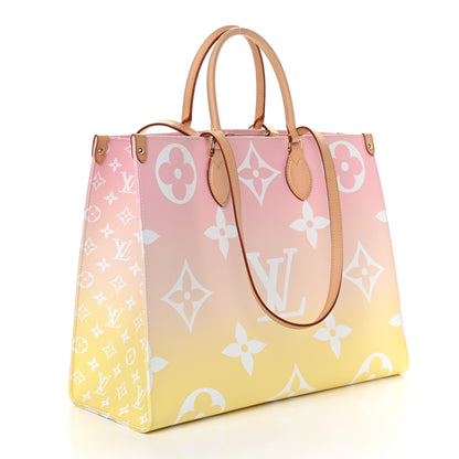 Louis Vuitton Monogram Giant By The Pool Onthego GM Light Pink 2 of 7