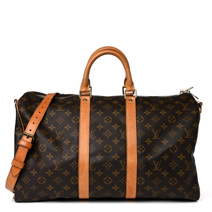 Louis Vuitton Monogram Keepall Bandouliere 45 1 of 47