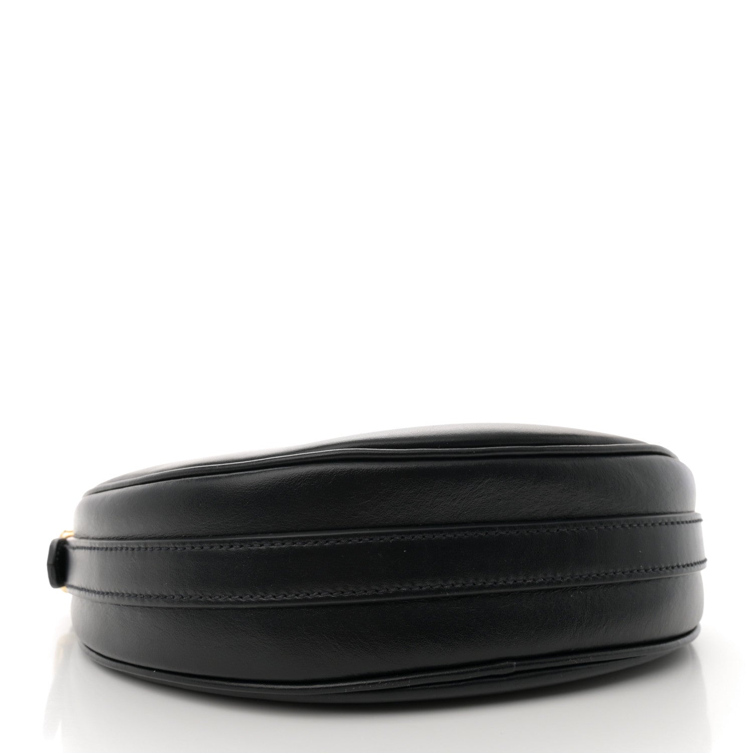 Prada Soft Calfskin Arque Shoulder Bag Black 4 of 9