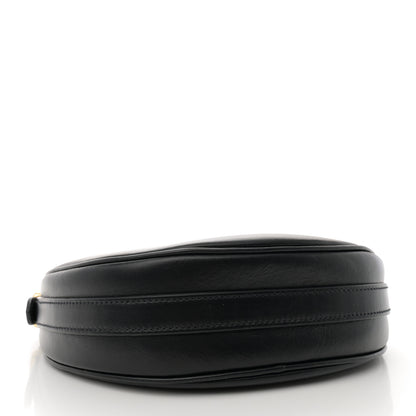 Prada Soft Calfskin Arque Shoulder Bag Black 4 of 9