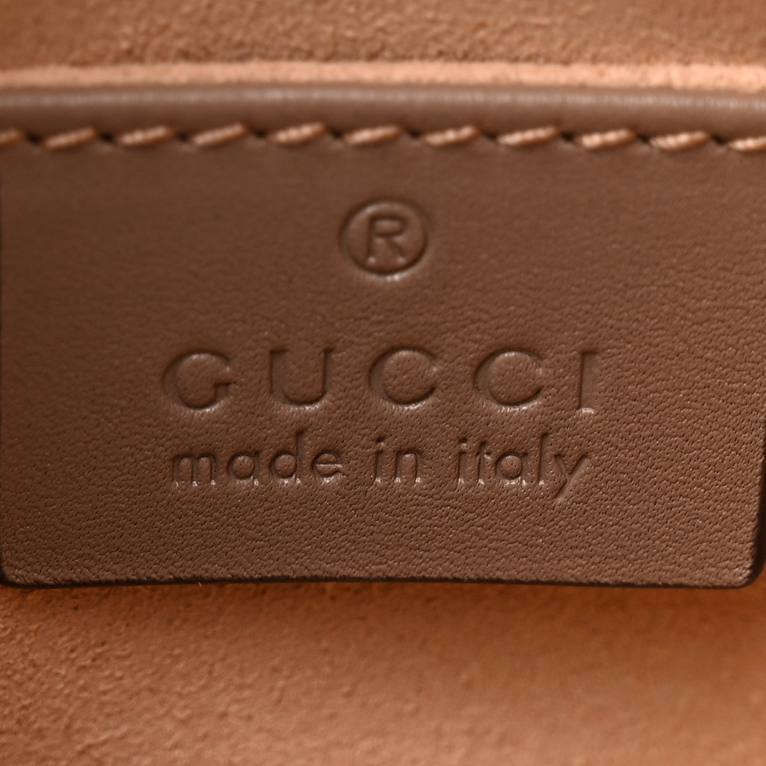 Gucci Calfskin Matelasse GG Marmont Belt Bag  85 34 Porcelain Rose 6 of 12