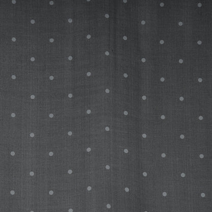 Chanel Silk Polka Dot Pearls Scarf Black White 1 of 5