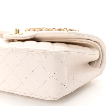 Chanel Caviar Quilted Small Double Flap White 10 of 10