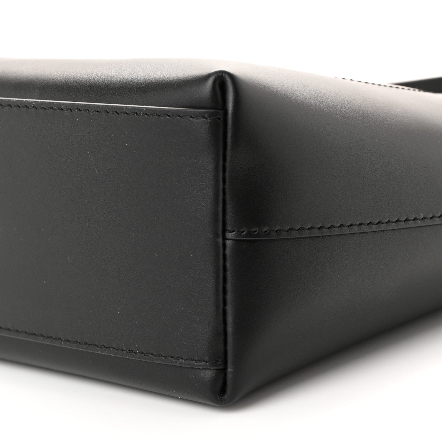 Dolce & Gabbana Calfskin Small DG Logo Shopper Tote Black 9 of 9