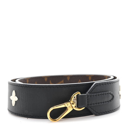 Louis Vuitton Monogram Letter Bandouliere Shoulder Strap Black 1 of 4