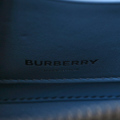 Burberry Calfskin Embossed Check Jake Crossbody Cornflower Blue 7 of 9