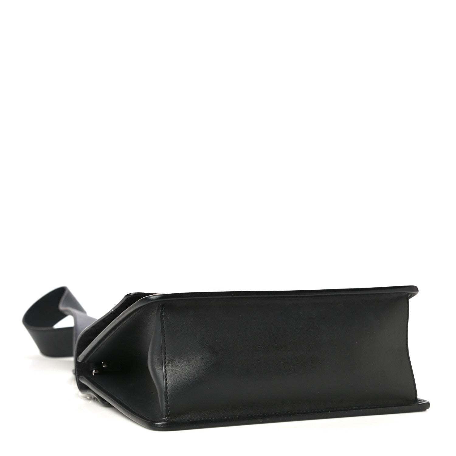 Fendi Vitello Century Velvet F is Fendi FF Kan I Shoulder Bag Black Tobacco 4 of 16