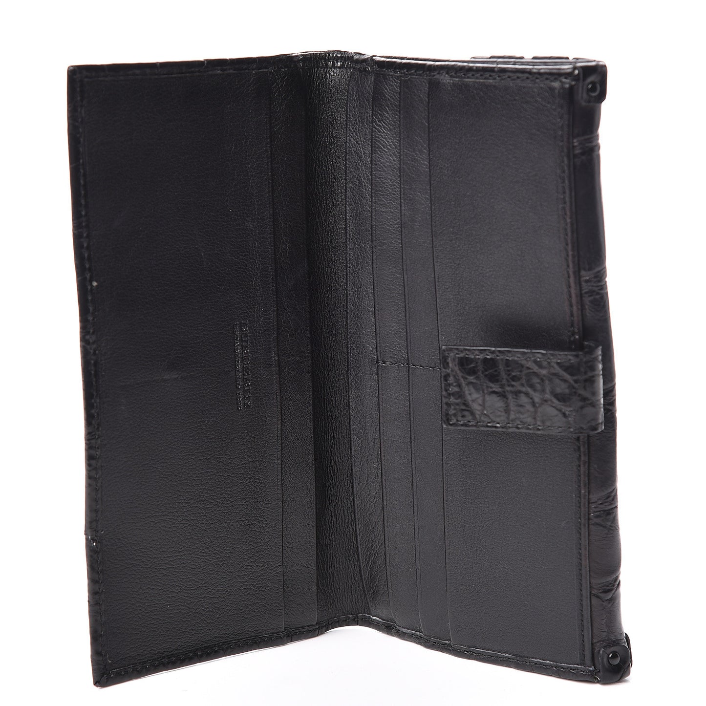 Alligator Continental Wallet Black