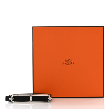 Hermes Swift Epsom 13mm Roulis Belt 75 30 Black Etoupe 6 of 6