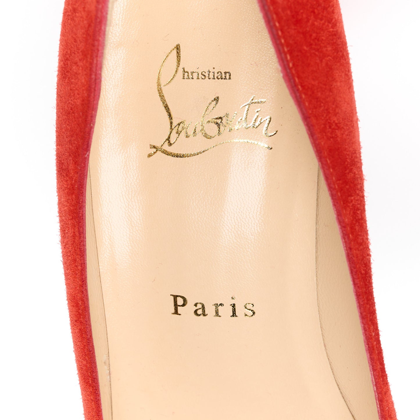 Veau Velours Melissa Wedges 37 Loubi