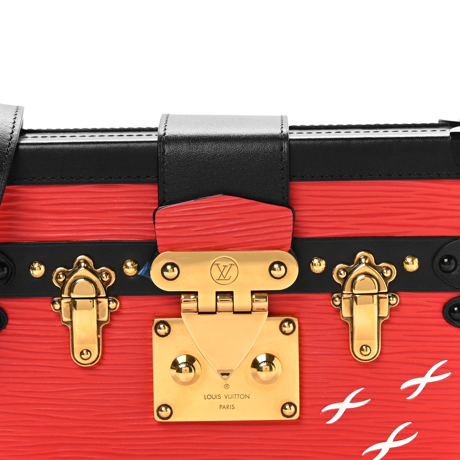 Louis Vuitton Epi Petite Malle Coquelicot 8 of 10