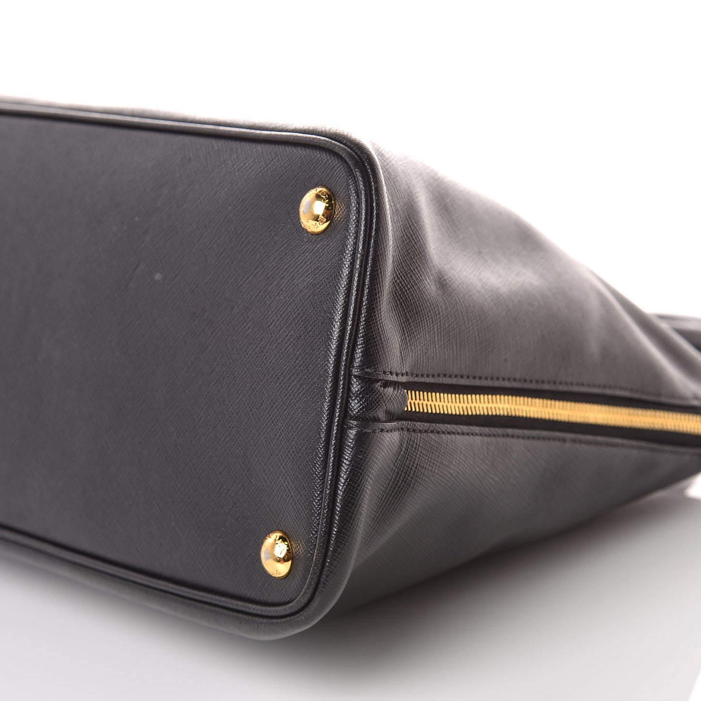 Saffiano Lux Large Promenade Tote Black