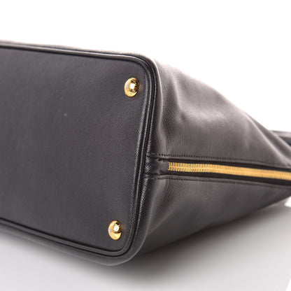 Prada Saffiano Lux Large Promenade Tote Black 6 of 9