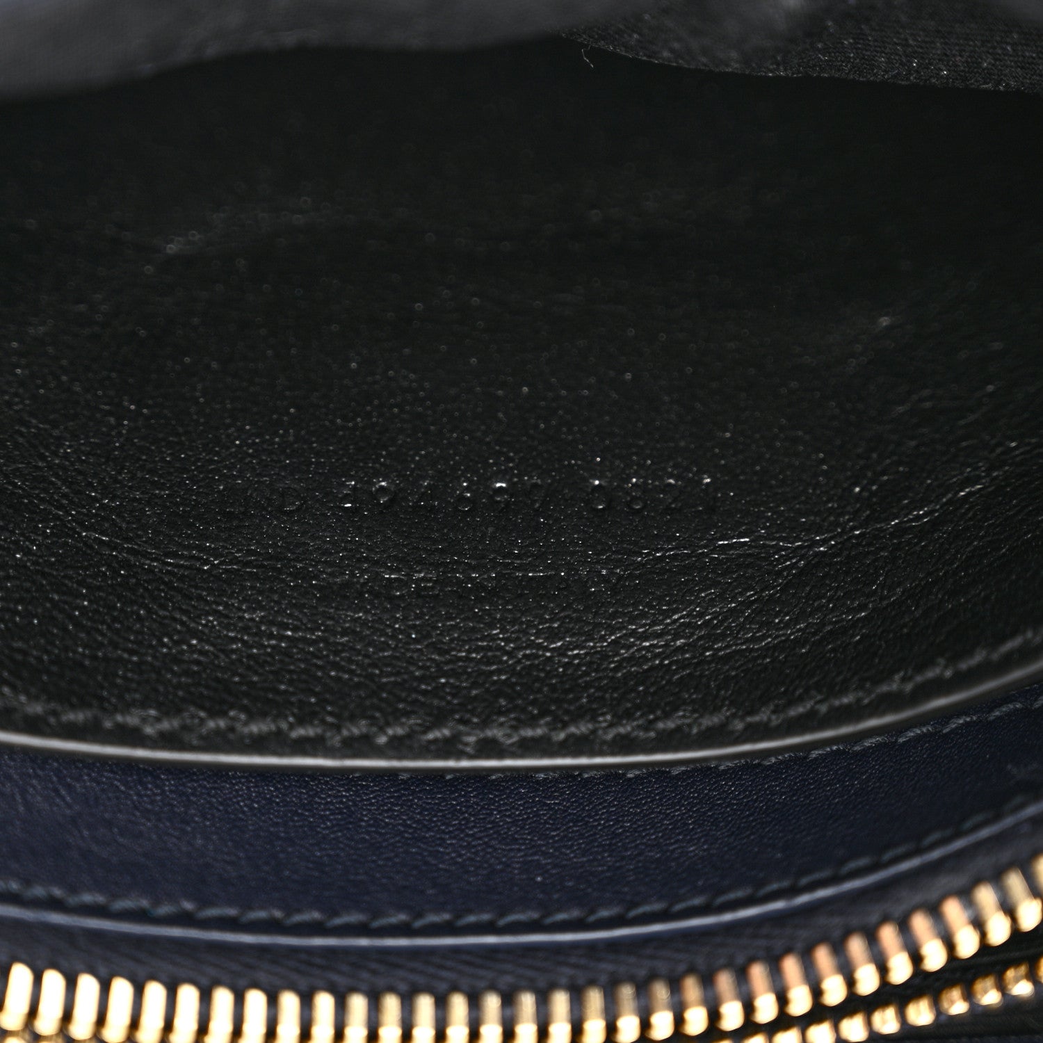 Saint Laurent Suede Calfskin Y Quilted Monogram Small Loulou Chain Satchel Deep Marine 7 of 13
