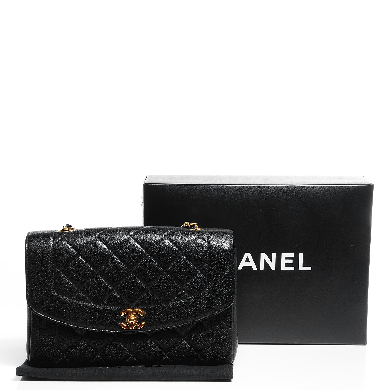 Chanel Caviar Quilted Medium Single Flap Black 5 of 8