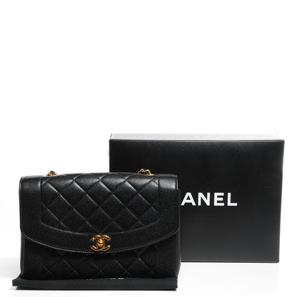 Chanel Caviar Quilted Medium Single Flap Black 5 of 8