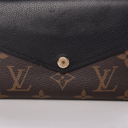 Louis Vuitton Monogram Pallas Compact Wallet Black 9 of 9