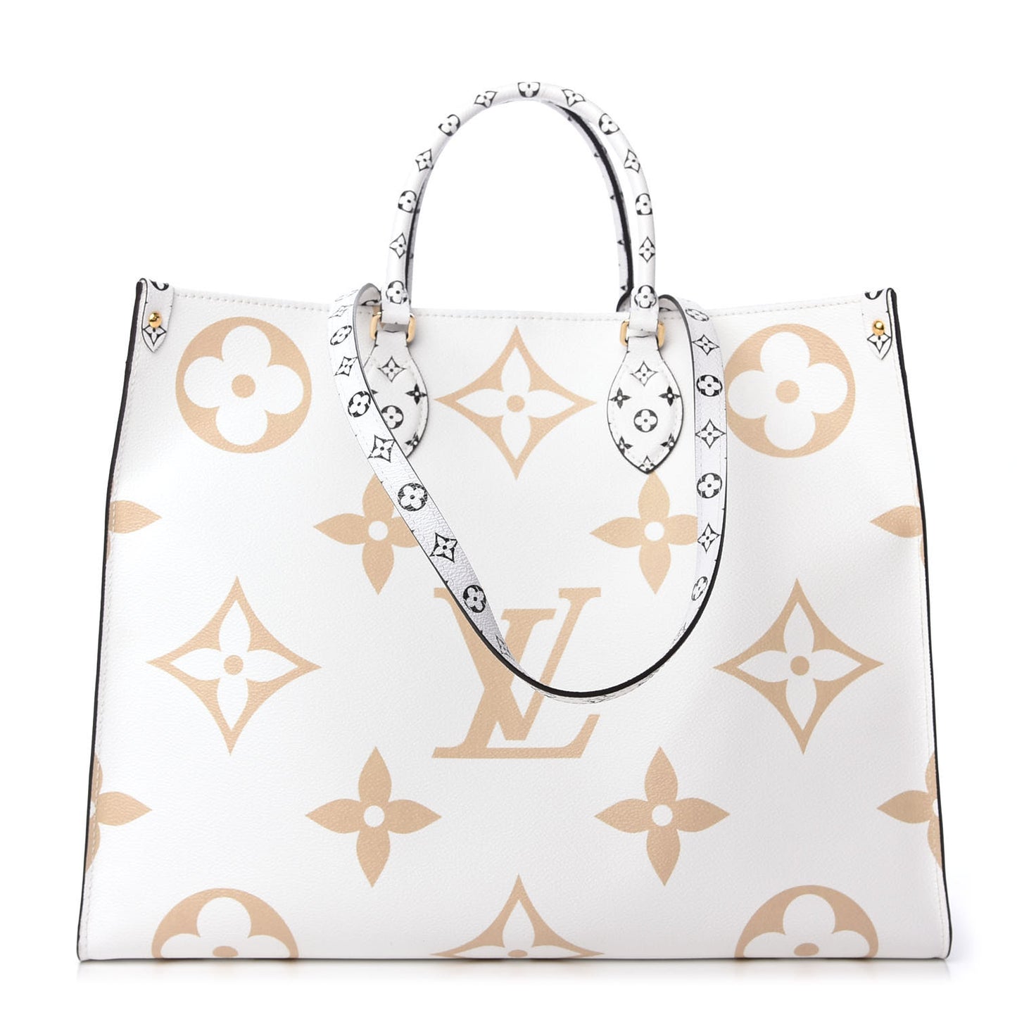 Monogram Giant Onthego GM Kaki Beige