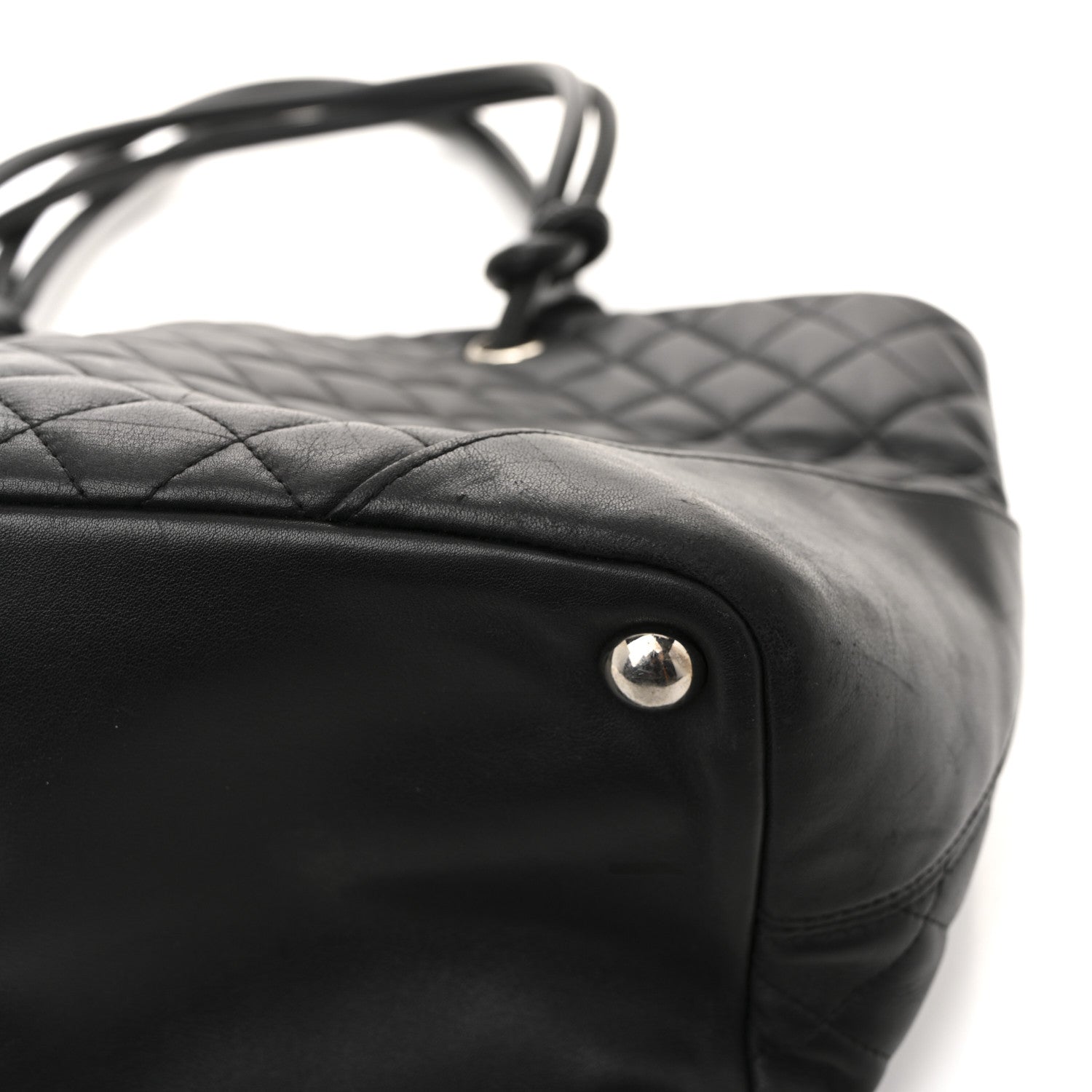 Chanel Calfskin Quilted Large Cambon Tote Black 11 of 14