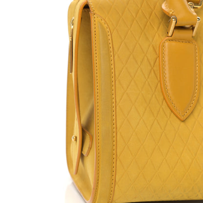 Alexander McQueen Suede Calfskin Heroine Yellow 15 of 18