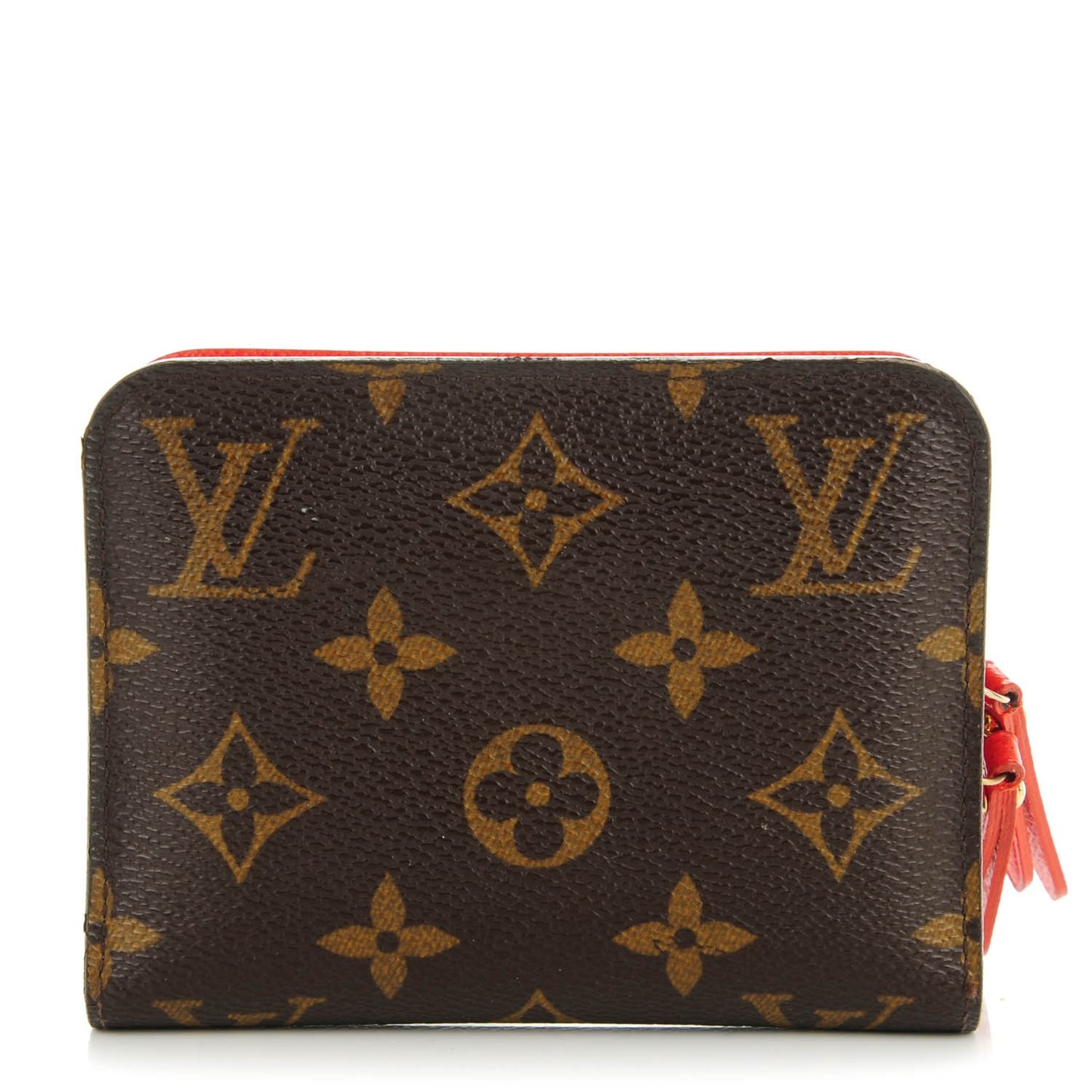 Monogram Insolite Coin Purse Wallet Red